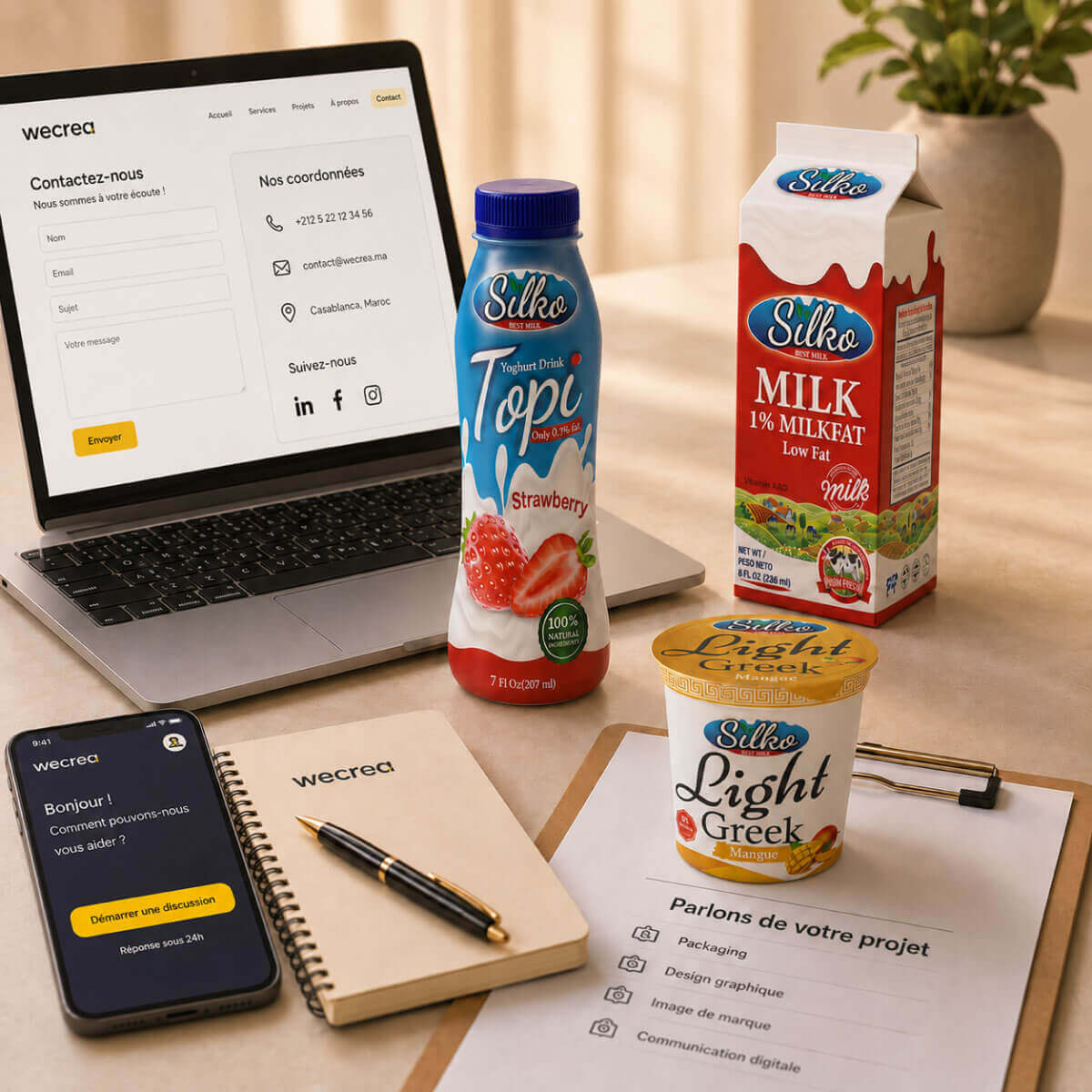 agence de design packaging au maroc